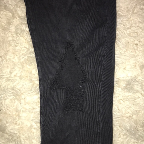 black ripped jeans - Picture 2 of 5